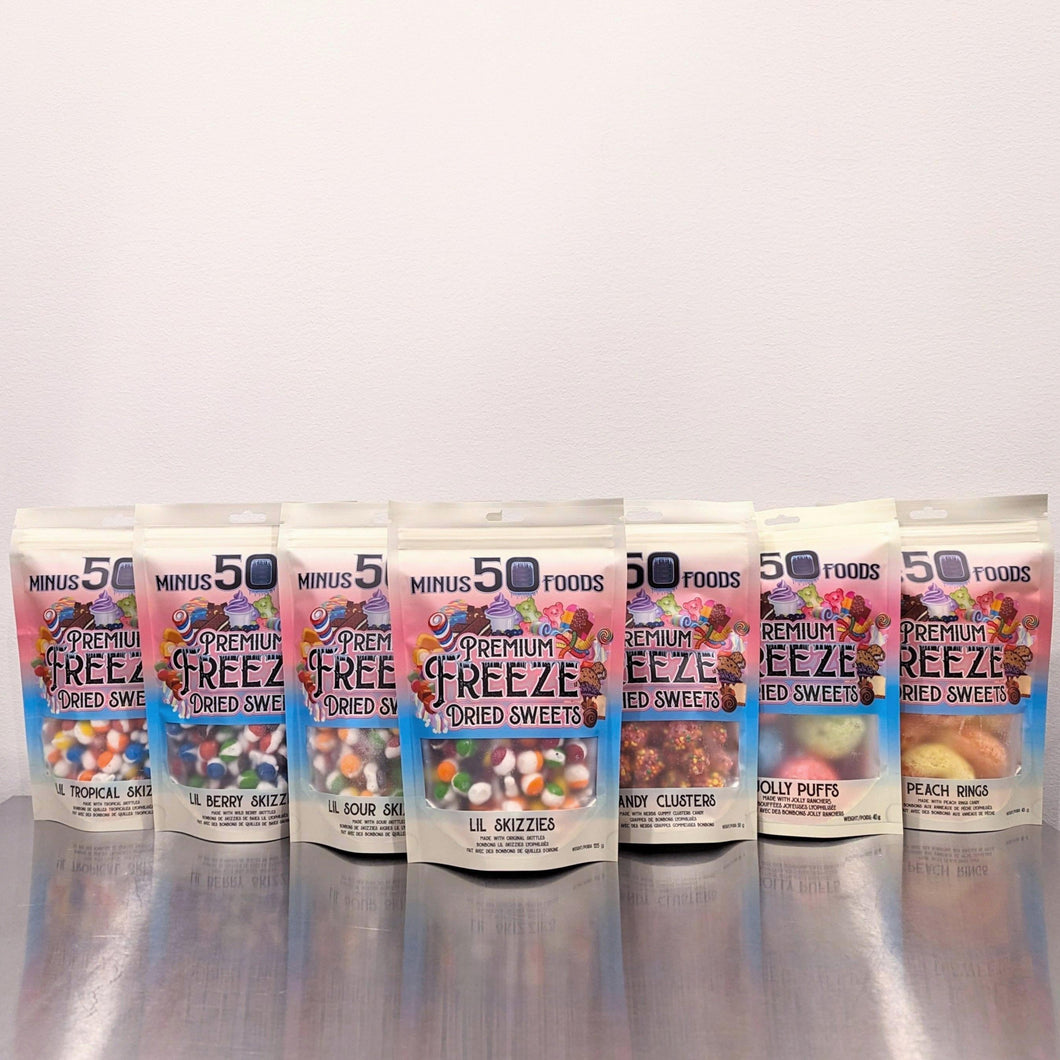 Minus 50 Foods' Freeze Dried Candies [6 options] SPECIAL