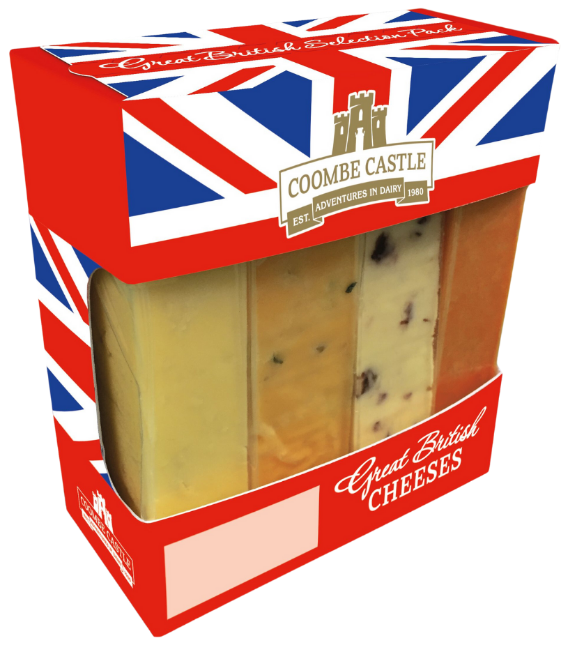 Coombes Castle Great British Cheese Selection 320G