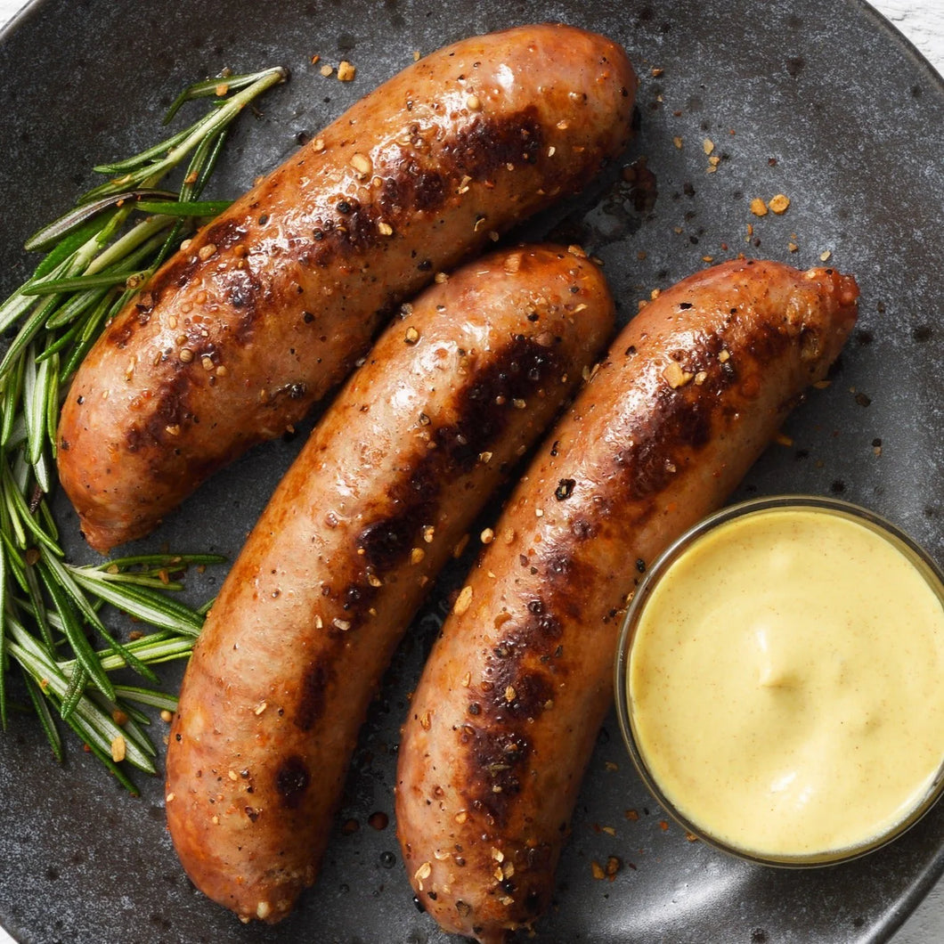 Honey Garlic Sausage (4pk)  Product of Ontario