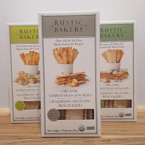 Rustic Bakery Organic Sourdough Crackers (3 options)