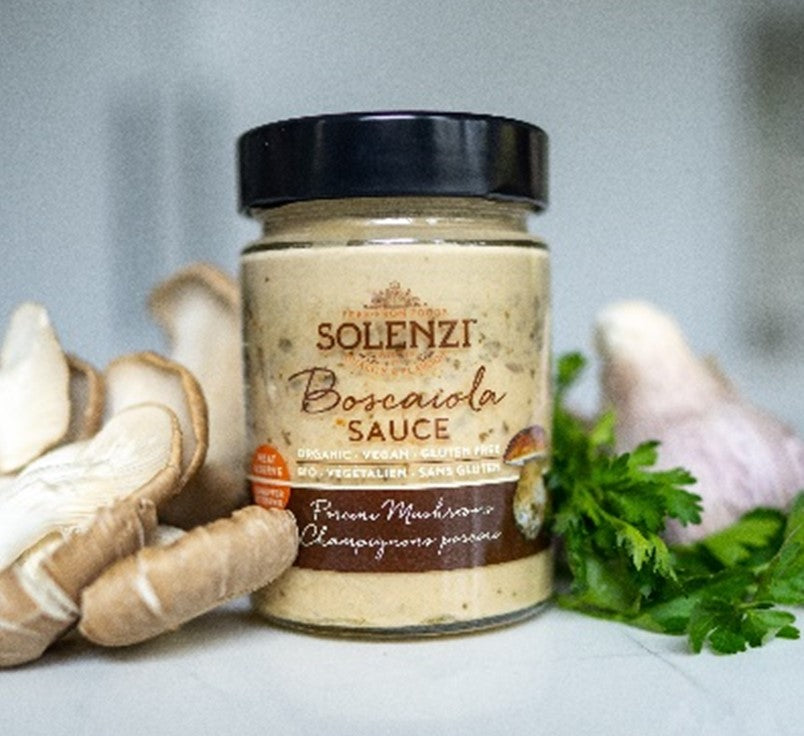 Solenzi Boscaiola Sauce with Porcini Mushrooms