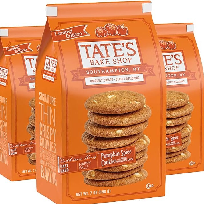 Cookies - Tate's Pumpkin Spice Cookies