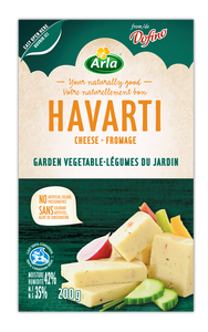 Arla Havarti Cheese Blocks - (200g) [3 options]