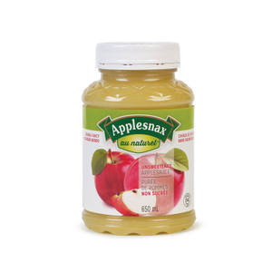 Applesnax - Unsweetened Apple Sauce (650mL)