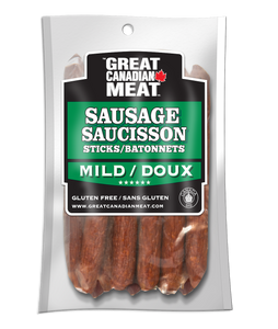 Pepperoni Sticks - Great Canadian Meat Company - 250g pkg (2 Options)