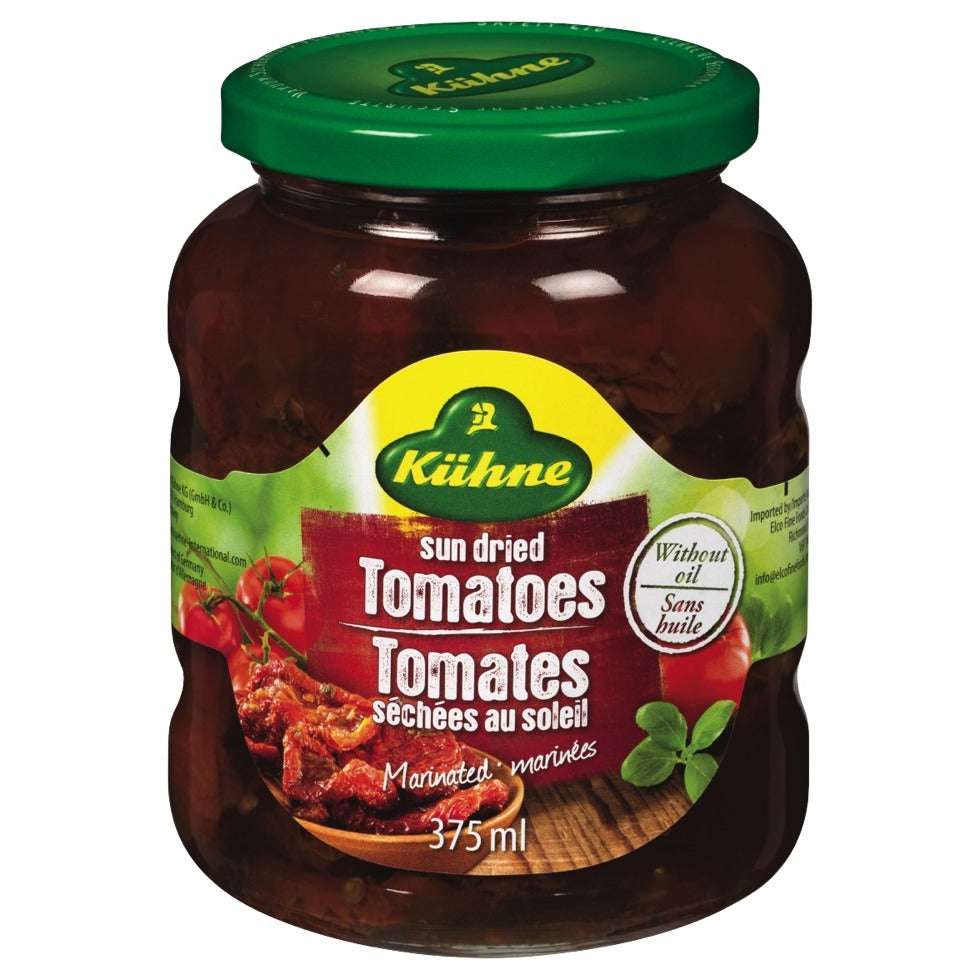 Kühne Sun Dried Tomatoes - Oil Free (375ml)