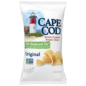 Cape Cod - Kettle Cooked Potato Chips [5 options] SPECIAL - Reduced Fat Original Flavour AND Jalapeno