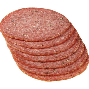 Pepperseed Salami - Deli Sliced (0.25lb pkg.) SPECIAL *PRODUCT OF ONTARIO*