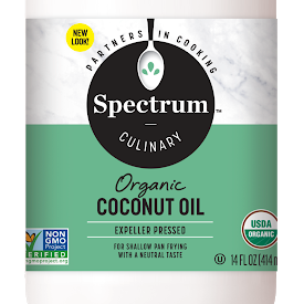 Coconut Oil - Spectrum Organic (414 mL)