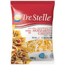 Load image into Gallery viewer, Tre Stelle  Shredded Cheese 200g SPECIAL Mozzarella Cheddar Blend
