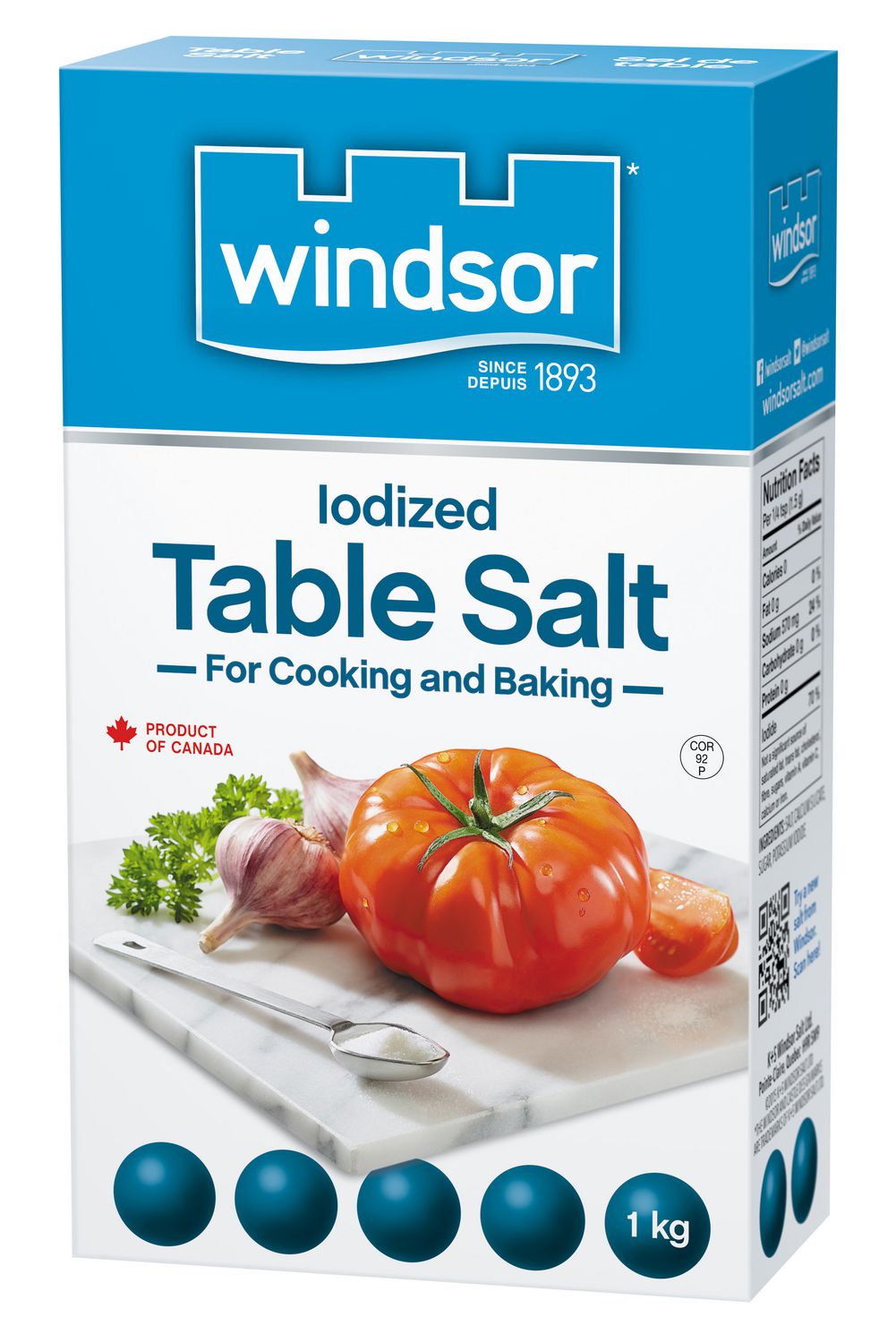 Windsor Table Salt (1kg)